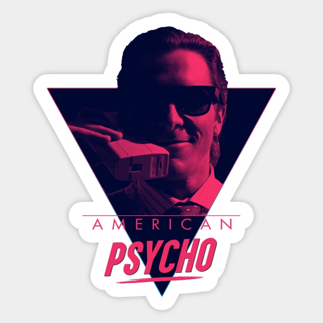 American psycho - 90s Sticker by TheSnowWatch